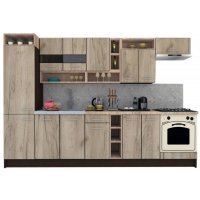 Bucatarie COSSY NEW 310 B1 Wenge / Decor K002